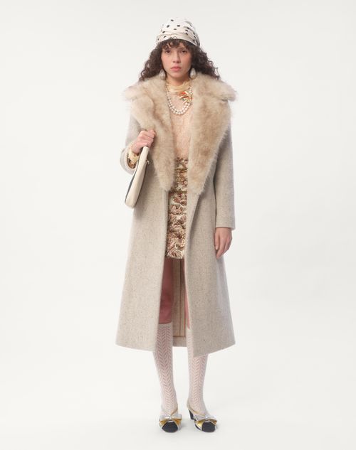 Valentino ABRIGO DE TEXTURED COAT Tienda