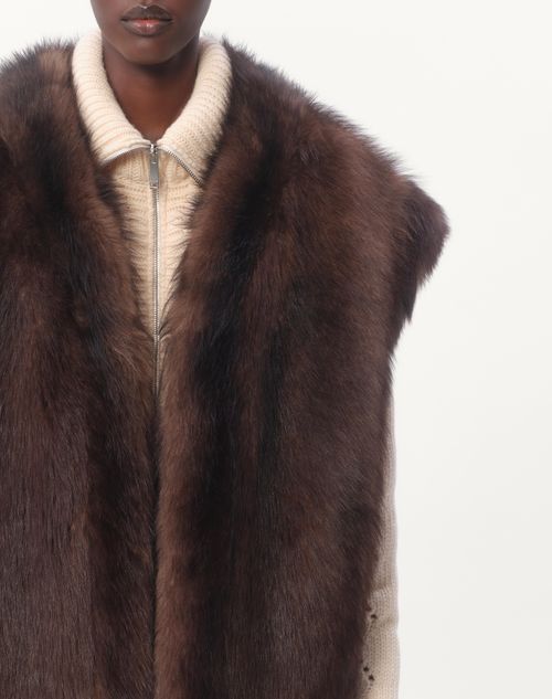 Valentino CHALECO DE SHEARLING Rebajas top