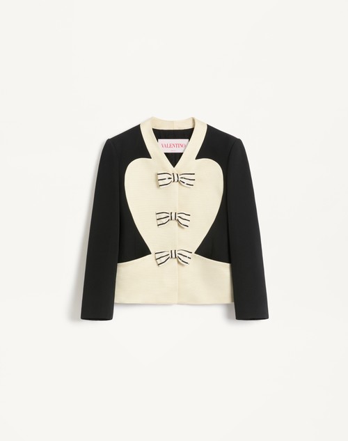 Valentino CHAQUETA CON MOÑOS BORDADOS