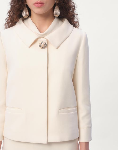 Valentino CHAQUETA DE CREPE COUTURE Oferta especial de fábrica
