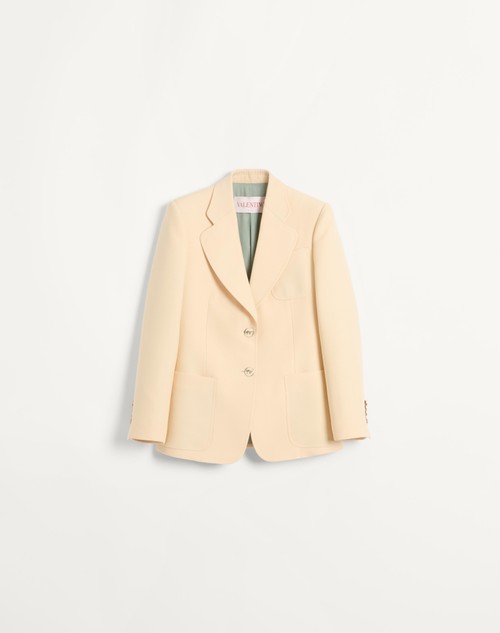 Valentino BLAZER DE CREPE COUTURE Superdescuento