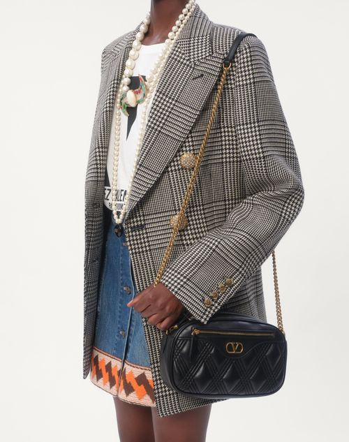 Valentino BLAZER DE HOUNDSTOOTH WOOL Grandes descuentos