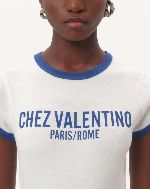 Valentino CAMISETA DE TEJIDO DE PUNTO DE ALGODÓN Precios de Black Friday