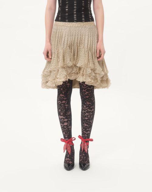 Valentino FALDA DE CHIFFON CON ESTAMPADO PLUSDEPOIS Ofertas especiales