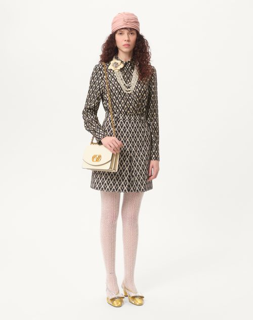 Valentino FALDA PANTALÓN DE JACQUARD TOUTE LA V Rebajas de fin de temporada