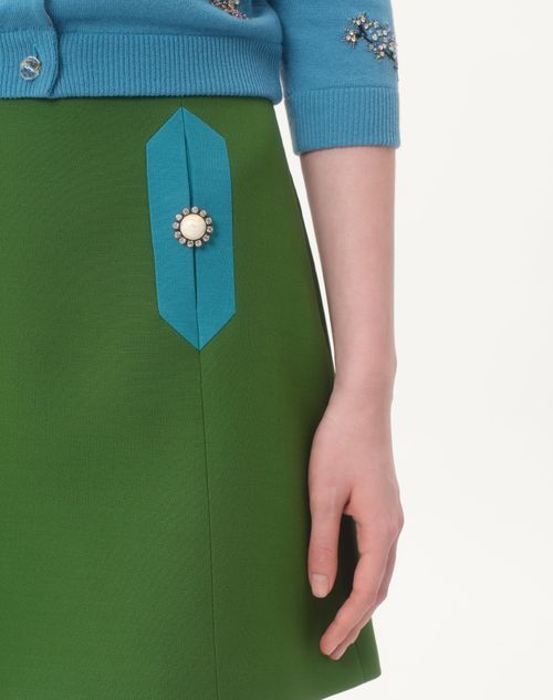 Valentino FALDA DE CREPE COUTURE Outlet online