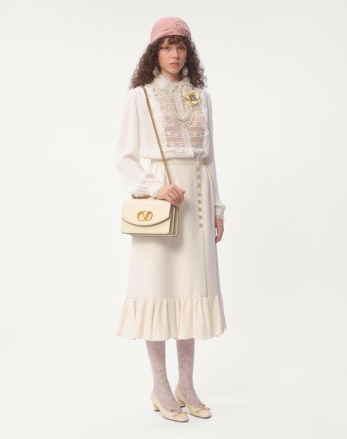 Valentino FALDA DE CREPE COUTURE Rebajas