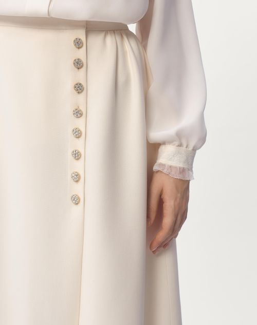 Valentino FALDA DE CREPE COUTURE Rebajas