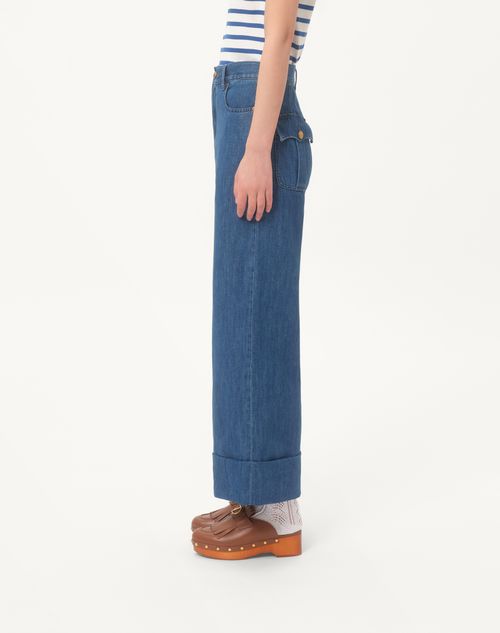 Valentino PANTALÓN DE MEZCLILLA LIVIANA En oferta