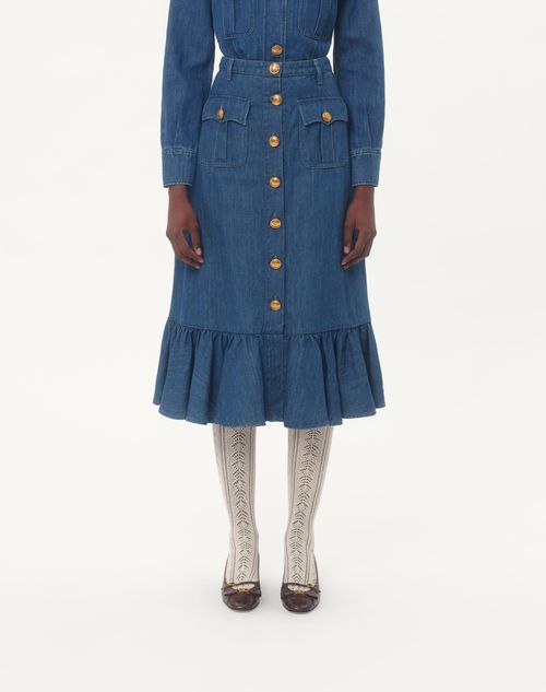 Valentino FALDA DE MEZCLILLA LIVIANA Rebajas baratas
