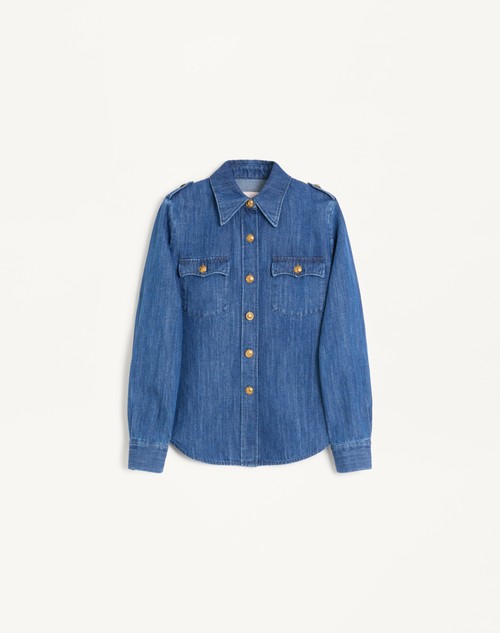 Valentino CAMISA DE MEZCLILLA LIVIANA