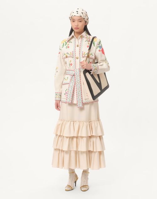 Valentino CHAQUETA BORDADA DE MEZCLILLA Tienda