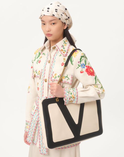 Valentino CHAQUETA BORDADA DE MEZCLILLA Tienda