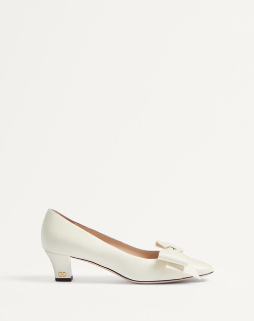 Valentino ZAPATO BOWOW DE CABRITILLA CON TACÓN DE 45 MM