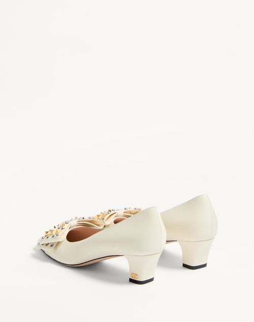 Valentino ZAPATO BOWOW DE CABRITILLA CON STUDS Y TACÓN DE 45 MM Última moda