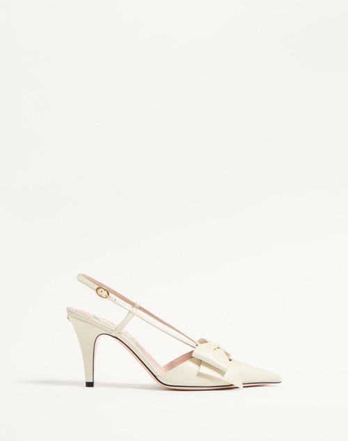 Valentino ZAPATO BOWOW DE CABRITILLA CON CORREA TRASERA Y TACÓN DE 45 MM