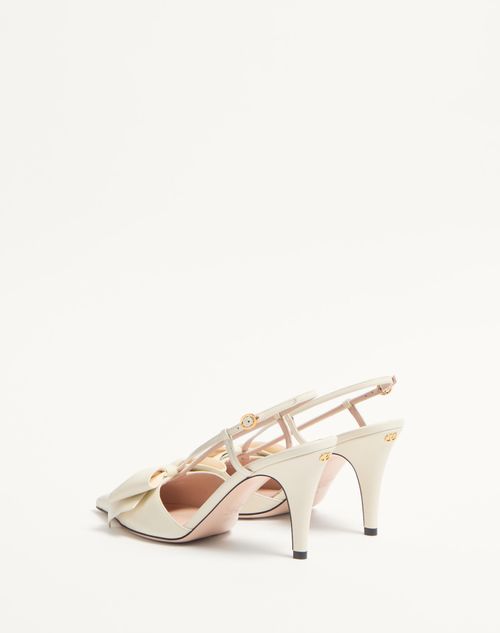 Valentino ZAPATO BOWOW DE CABRITILLA CON CORREA TRASERA Y TACÓN DE 45 MM Ofertas de temporada