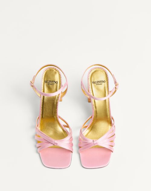 Valentino SANDALIA PRESHOES DE SATÉN CON CRISTALES Y TACÓN DE 90 MM Rebajas online