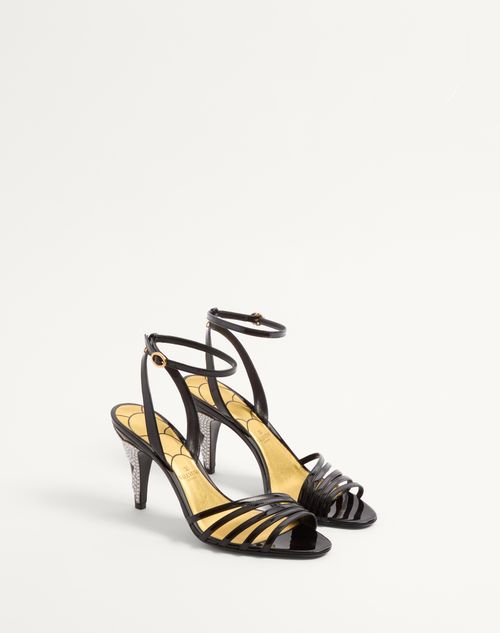 Valentino SANDALIAS LADYCRUSH DE CHAROL CON CRISTALES Y TACÓN DE 85 MM Envío gratis