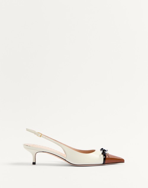 Valentino ZAPATO BEPOINTY DE CABRITILLA CON CORREA TRASERA Y TACÓN DE 45 MM