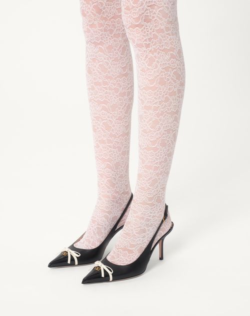 Valentino ZAPATO DE SALÓN DESTALONADOS BEPOINTY DE CHAROL Y CABRITILLA CON TACÓN DE 80 MM Último día