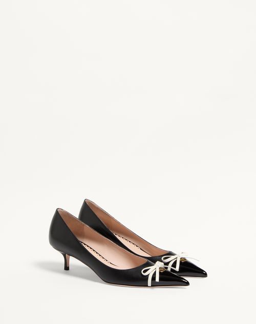 Valentino ZAPATO BEPOINTY DE CHAROL Y CABRITILLA CON TACÓN DE 45 MM Promoción por tiempo limitado
