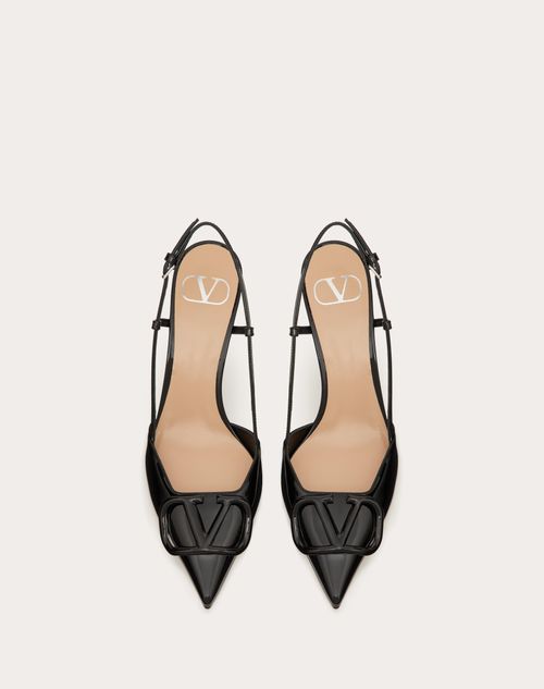 Valentino ZAPATOS DE SALÓN DESTALONADOS VLOGO SIGNATURE DE CHAROL CON TACÓN DE 80 MM Solo queda un día