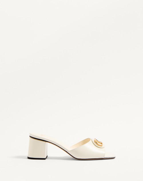 Valentino SANDALIA SIN TALÓN VLOGO SIGNATURE DE CUERO DE BECERRO CON TACÓN DE 60 MM