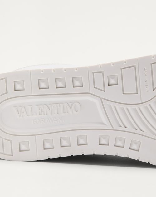 Valentino ZAPATILLAS DEPORTIVAS FREEDOTS XL DE CUERO DE BECERRO Y CORCHO En oferta