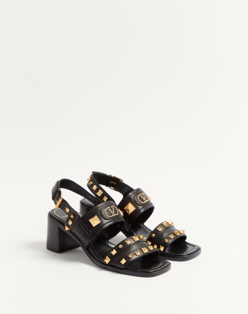 Valentino SANDALIA PLASTER CASTER DE CUERO DE BÚFALO CON TACÓN DE 60 MM Gran oferta