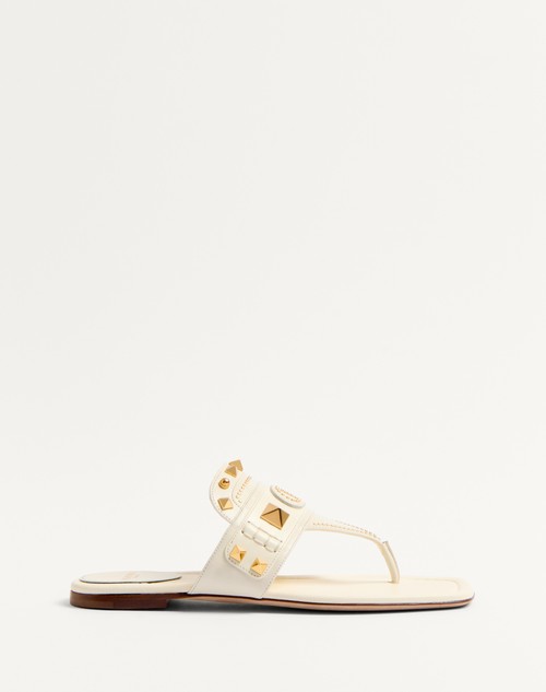 Valentino SANDALIA DE TIRA PLASTER CASTER DE CUERO DE CABRA