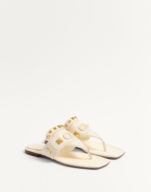 Valentino SANDALIA DE TIRA PLASTER CASTER DE CUERO DE CABRA Rebajas de fábrica