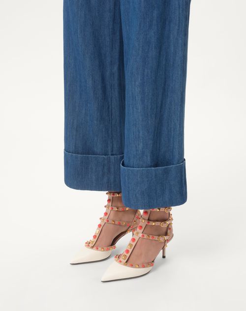 Valentino ZAPATO ROCKSTUD DE CUERO DE BECERRO CON CABUJONES Y TACÓN DE 65 MM Últimos 3 días