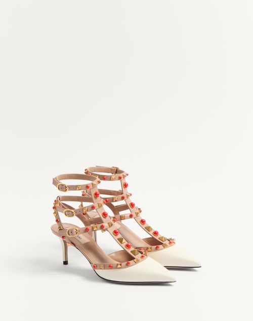 Valentino ZAPATO ROCKSTUD DE CUERO DE BECERRO CON CABUJONES Y TACÓN DE 65 MM Últimos 3 días