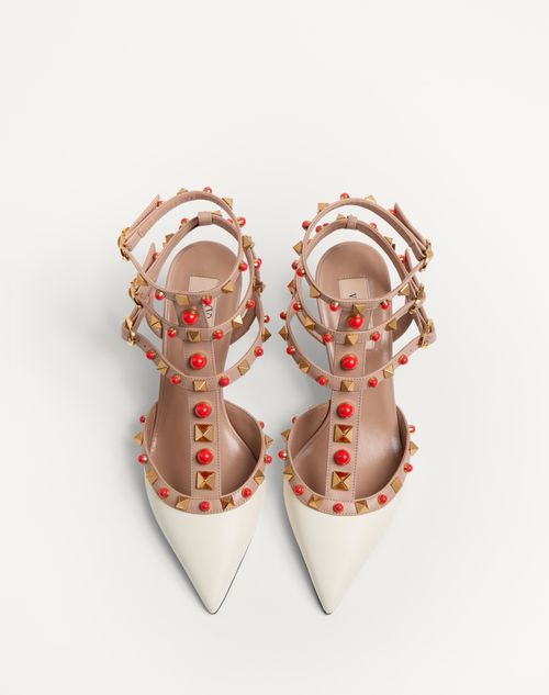 Valentino ZAPATO ROCKSTUD DE CUERO DE BECERRO CON CABUJONES Y TACÓN DE 65 MM Últimos 3 días