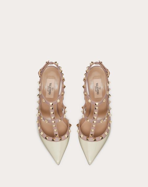 Valentino SALONES ROCKSTUD DE CHAROL CON TIRAS Y TACÓN DE 100 MM Solo hoy