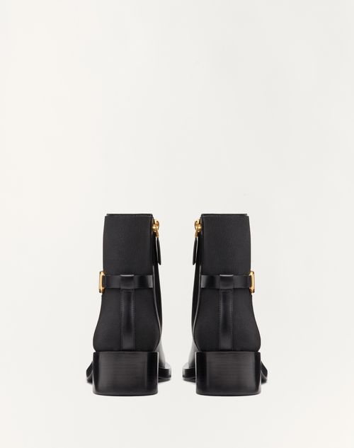 Valentino BOTINES VLOGO SIGNATURE DE PIEL DE BECERRO CON TACÓN DE 30 MM Libre de impuestos