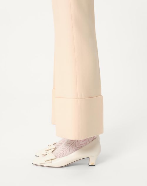 Valentino PANTALÓN DE CREPE COUTURE 2025