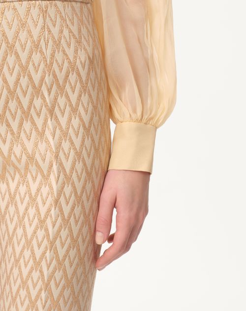 Valentino PANTALÓN DE TOUTE LA V LUREX JACQUARD Ofertas
