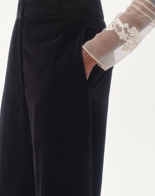 Valentino PANTALÓN DE TERCIOPELO DE ALGODÓN Gran oferta
