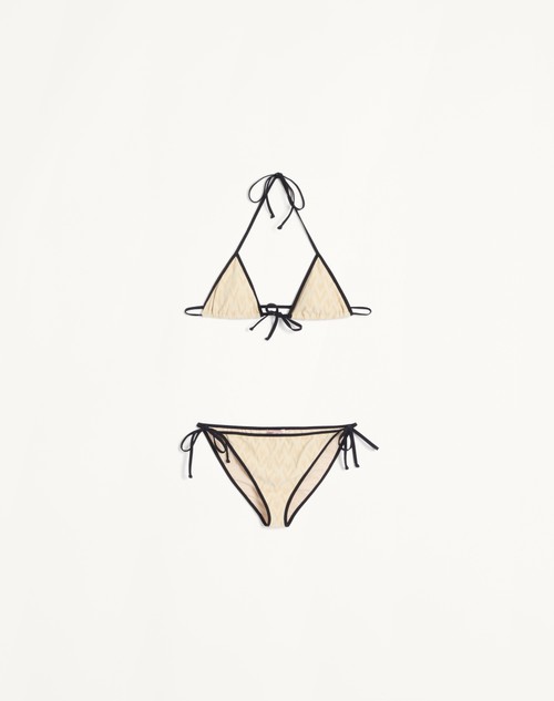 Valentino BIKINI DE TOUTE LA V LYCRA JACQUARD Descuento