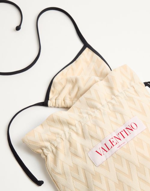 Valentino BIKINI DE TOUTE LA V LYCRA JACQUARD Descuento