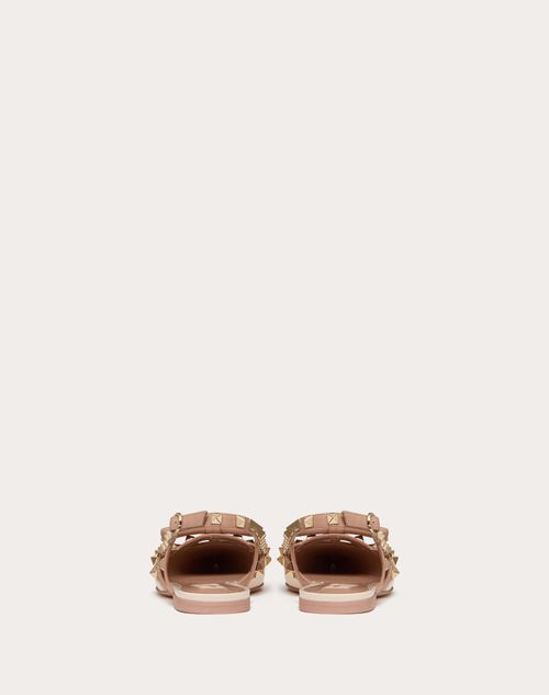 Valentino BALLERINAS ROCKSTUD DE CHAROL CON MOÑO Y CORREAS TRASERAS ÚLTIMAS EDICIONES