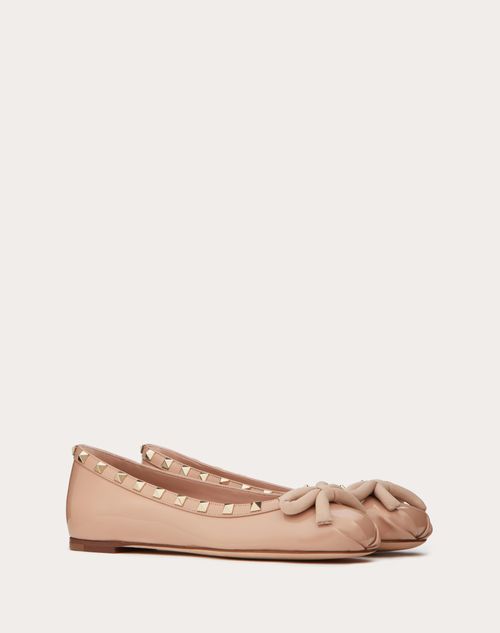 Valentino BALLERINA ROCKSTUD DE CHAROL Liquidación