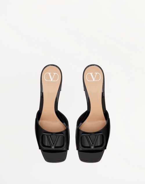 Valentino SANDALIA SIN TALÓN DE CHAROL CON EL VLOGO SIGNATURE Y TACÓN DE 60 MM 2025