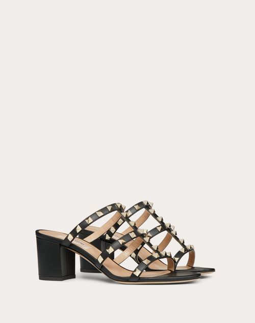 Valentino SANDALIAS DE PALA ROCKSTUD DE BECERRO 60 MM Venta caliente