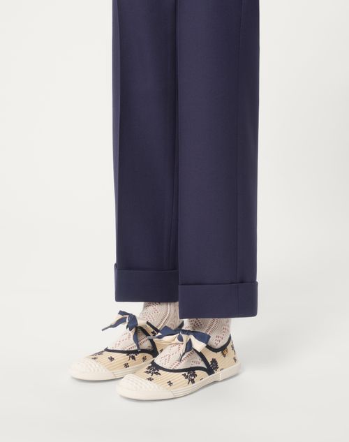 Valentino ZAPATILLAS BALLERINAS BAY BY BAY FLORAL PAPIER DE TELA Mejor oferta