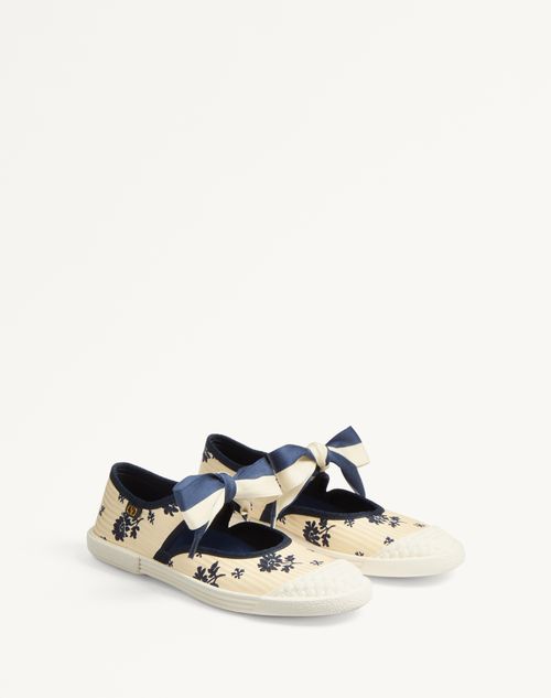 Valentino ZAPATILLAS BALLERINAS BAY BY BAY FLORAL PAPIER DE TELA Mejor oferta