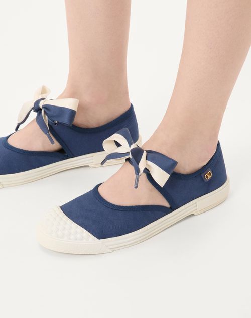 Valentino ZAPATILLAS BALLERINAS BAY BY BAY DE LONA Rebajas top