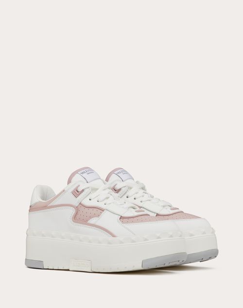 Valentino ZAPATILLA DEPORTIVA FREEDOTS XL DE CUERO DE BECERRO Últimos 2 días